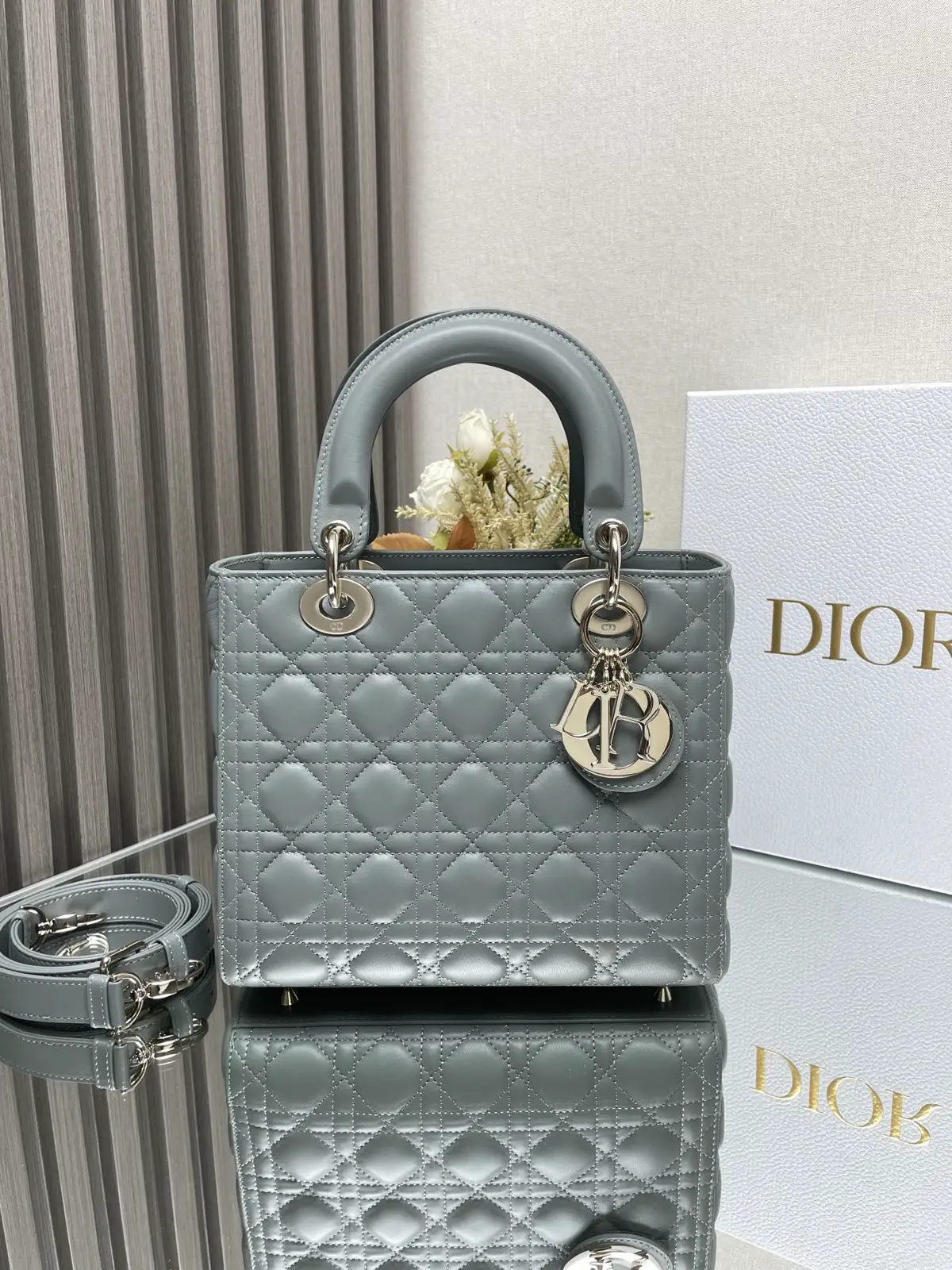 Dior Quilted Top Handle Bag image 1