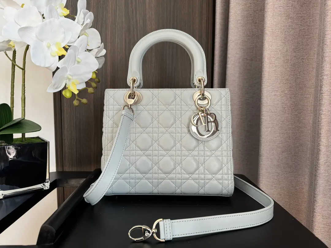 Dior Quilted Top Handle Bag image 1