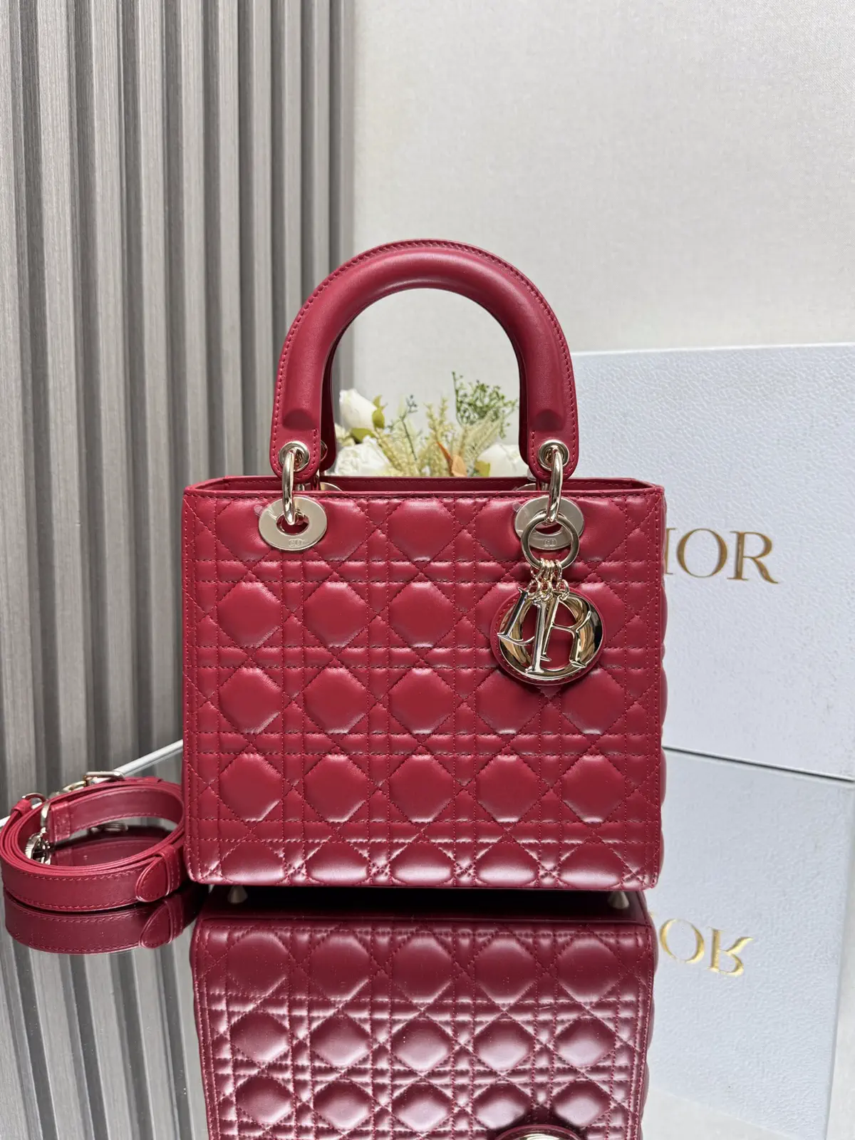 Dior Quilted Top Handle Bag image 1