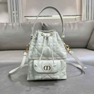 Dior Caro Quilted Bucket Bag image 1