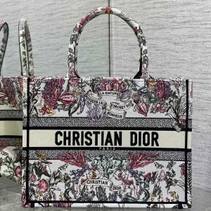 Dior Floral Print Tote Bag image 1