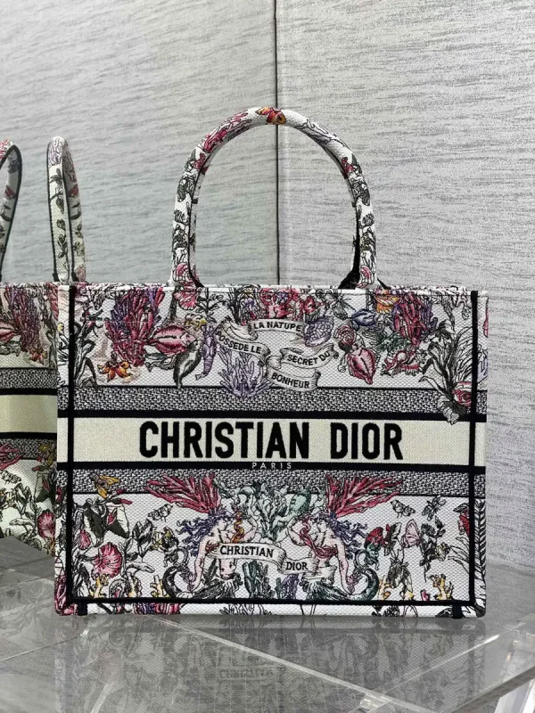 Dior Floral Print Tote Bag image 1