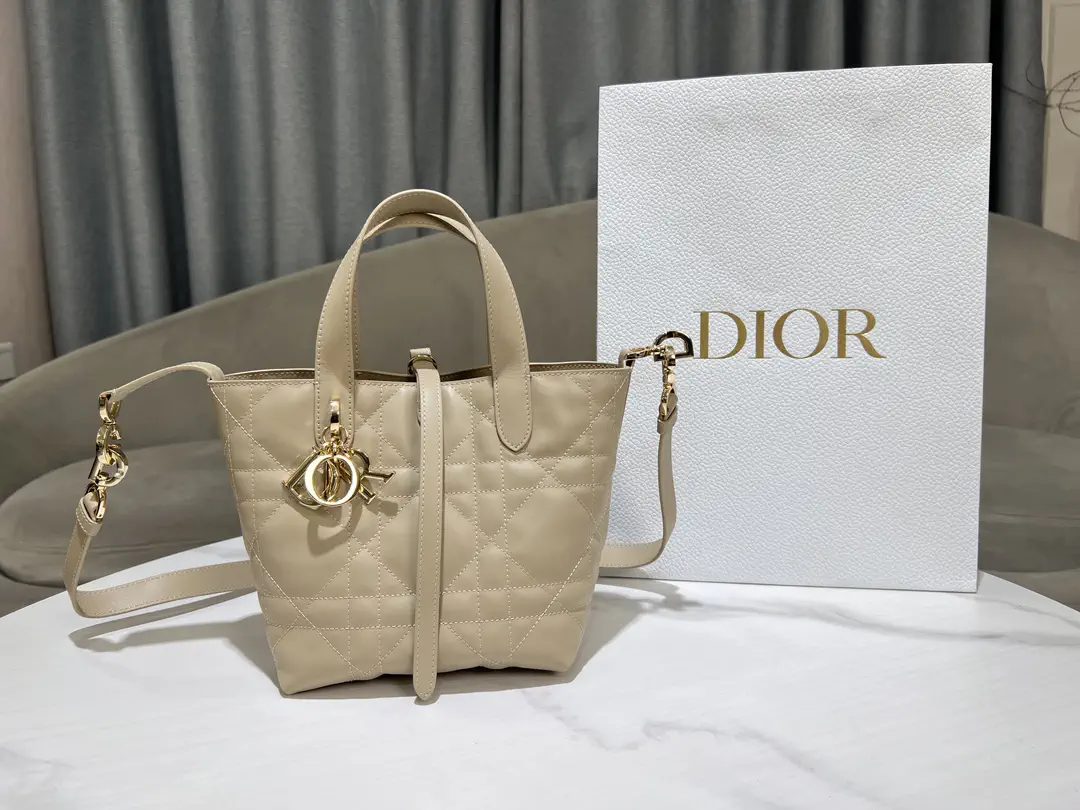 Dior Toujours Vertical Quilted Top Handle Bag image 1