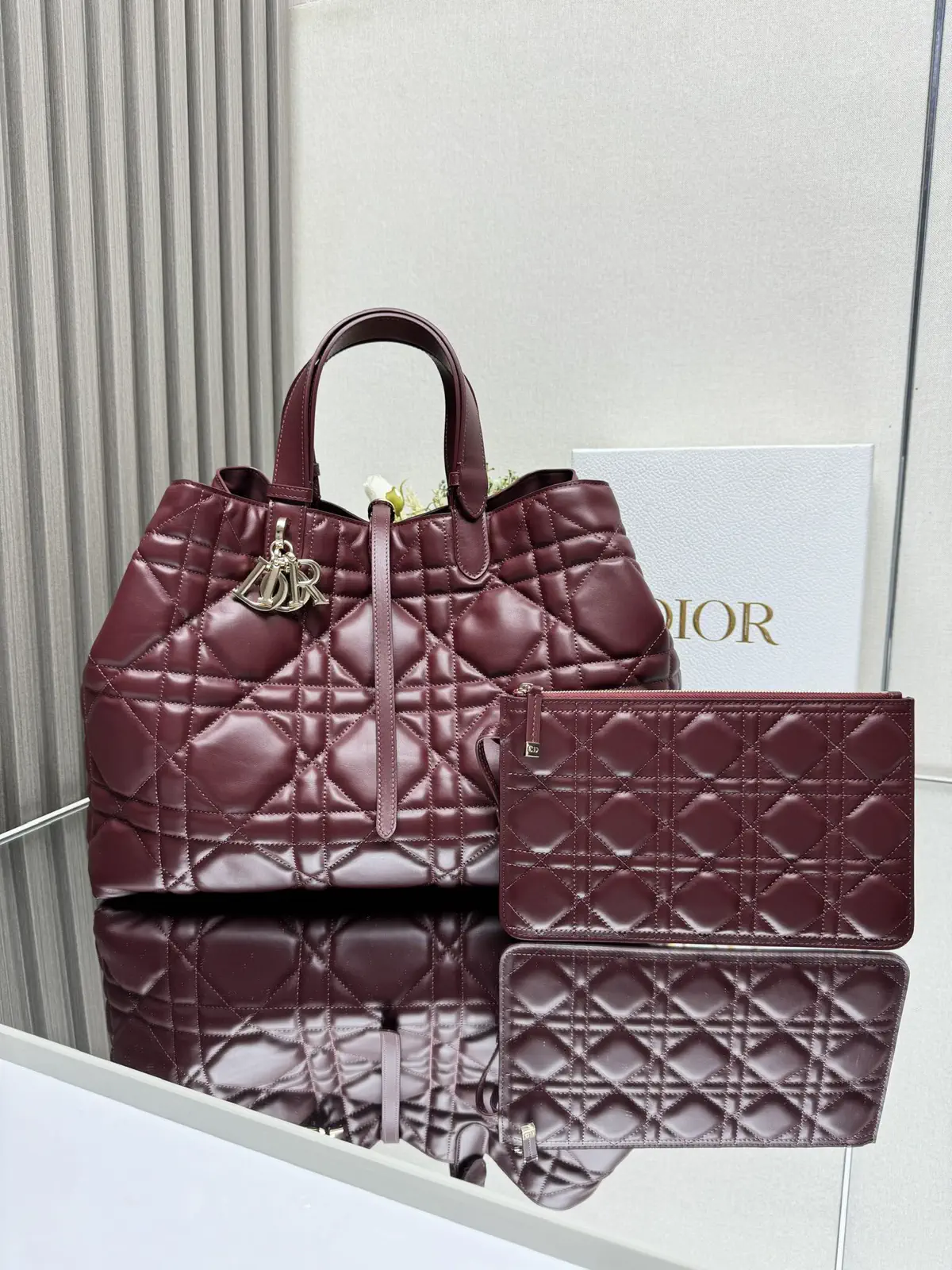 Dior Toujours Quilted Top Handle Bag image 1