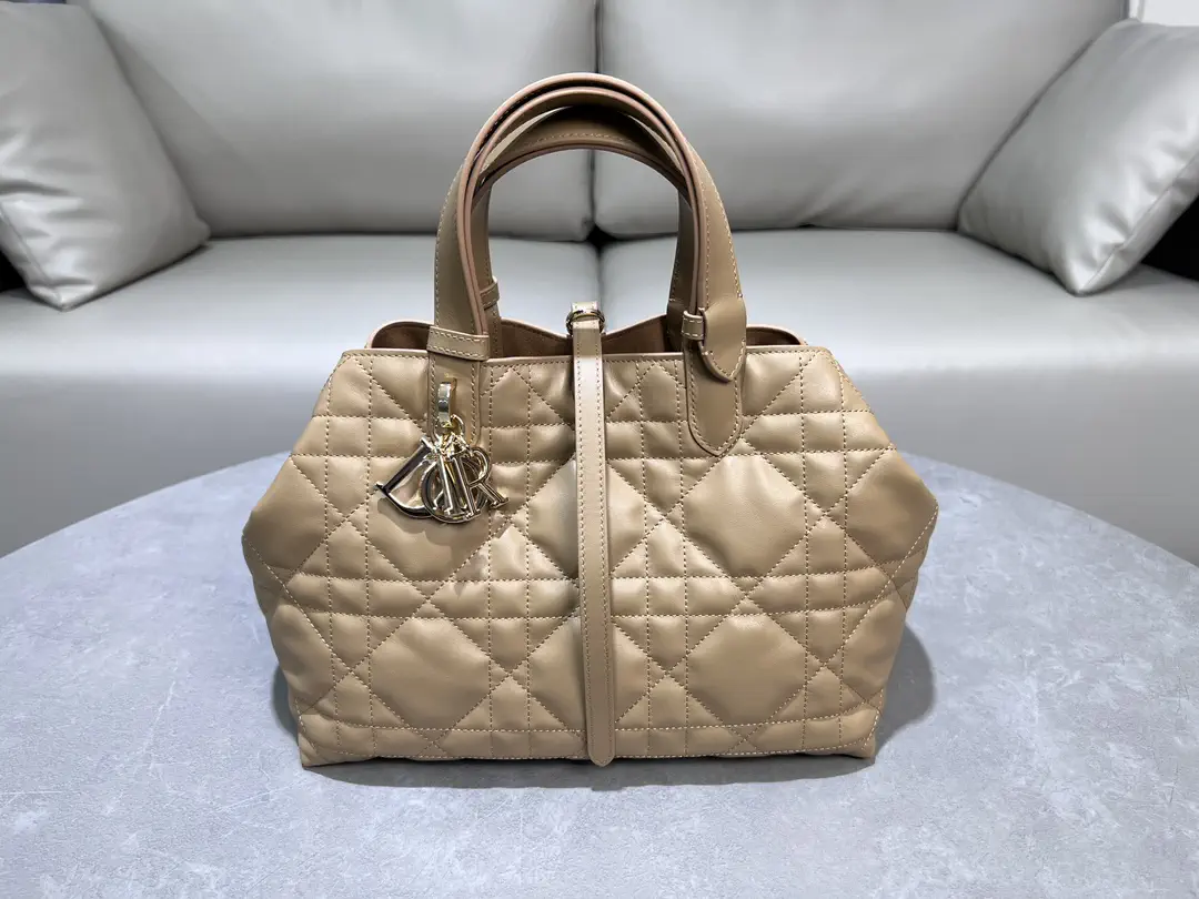 Dior Quilted Top Handle Bag image 1