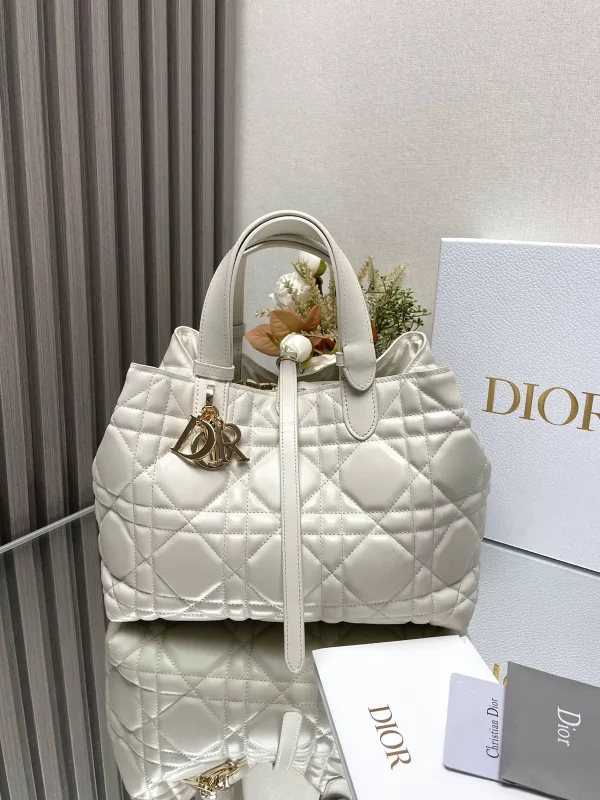 Dior Quilted Top Handle Bag image 1