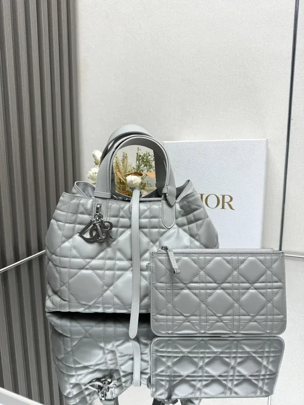 Dior Quilted Top Handle Bag image 1