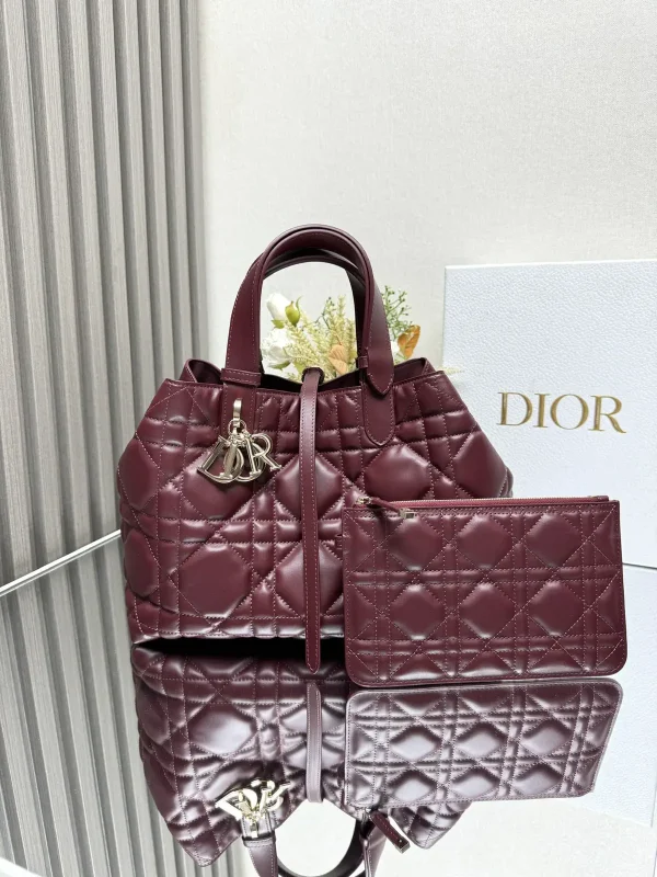 Dior Quilted Top Handle Bag image 1