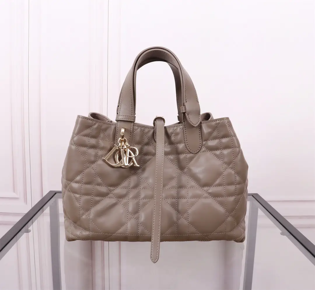Dior Quilted Top Handle Bag image 1