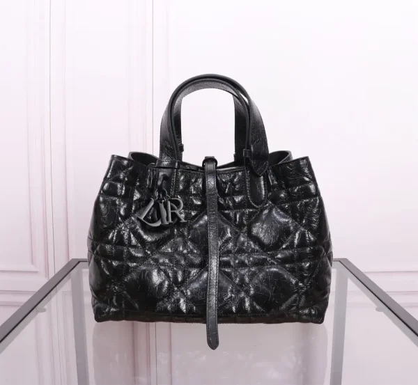 Dior Quilted Medium Toujours Top Handle Bag image 1