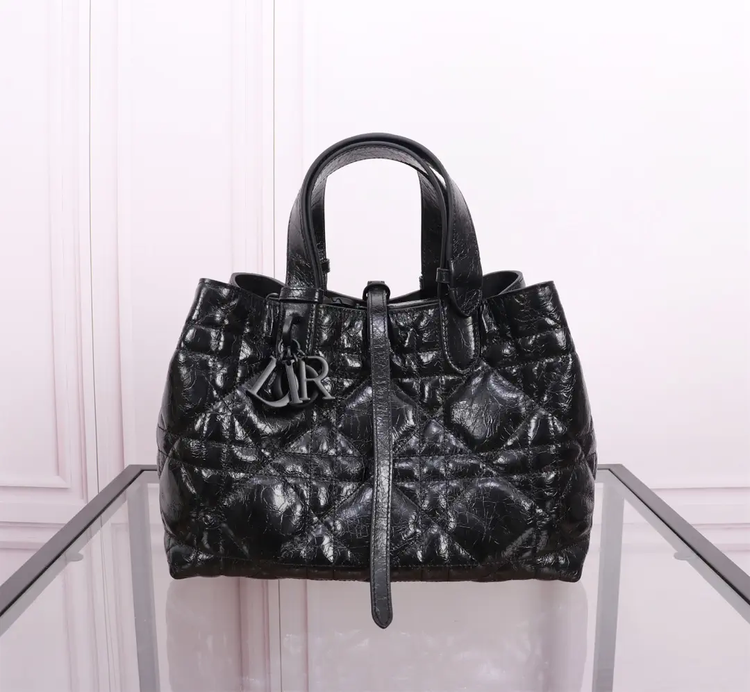 Dior Quilted Medium Toujours Top Handle Bag image 1