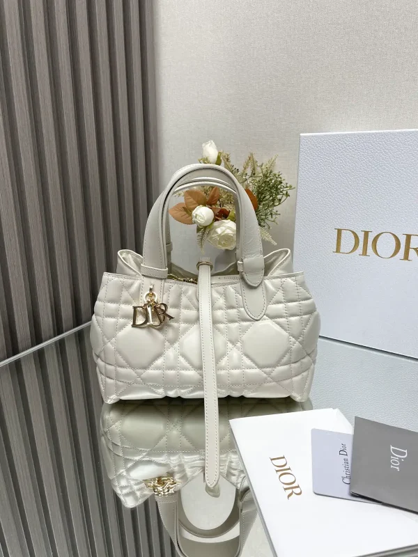 Dior Quilted Top Handle Bag image 1