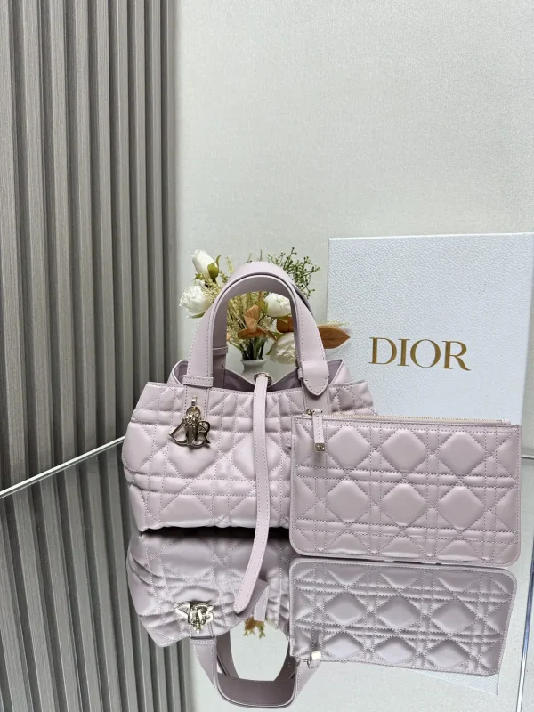 Dior Quilted Top Handle Bag image 1
