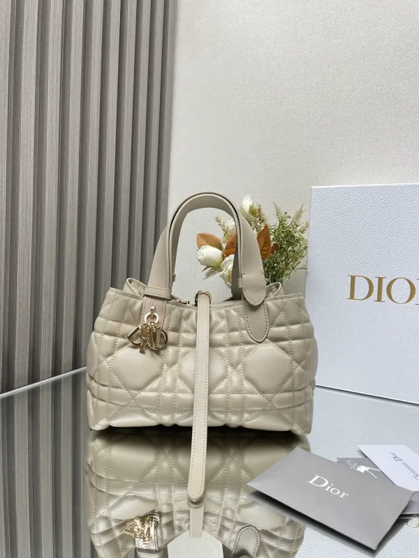 Dior Quilted Top Handle Bag image 1