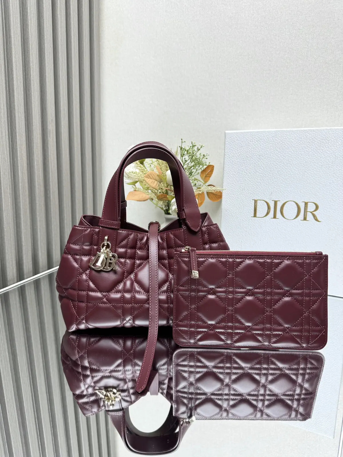 Dior Toujours Quilted Top Handle Bag image 1