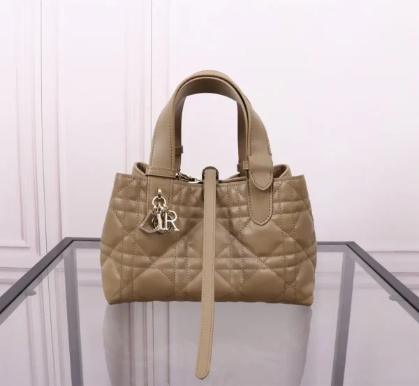 Dior Quilted Small Top Handle Bag image 1