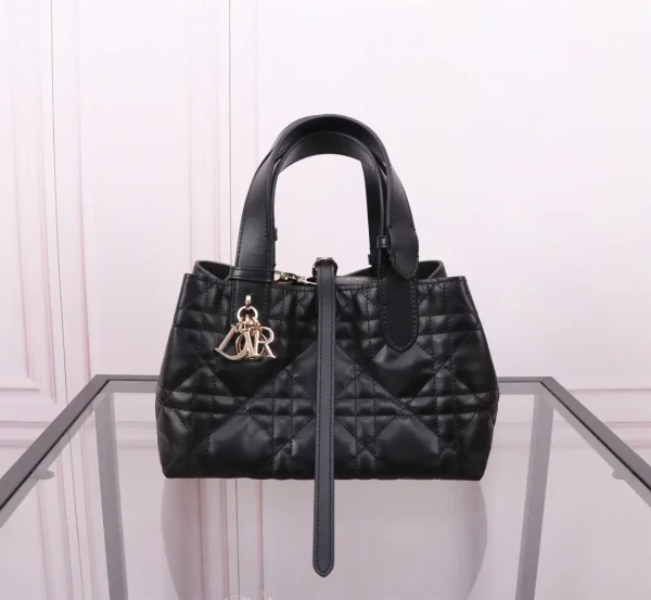Dior Quilted Small Top Handle Bag image 1