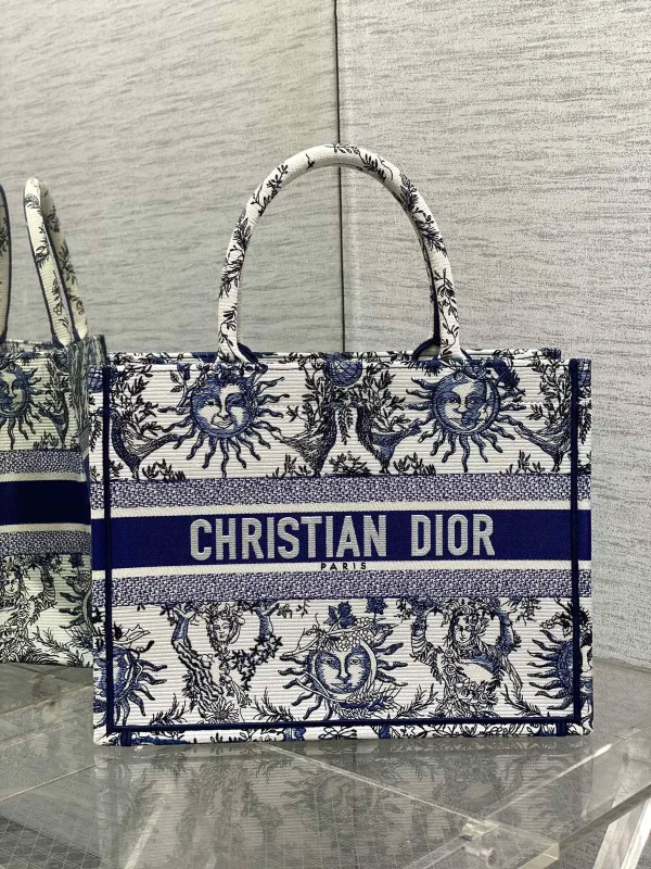 Dior Sun Embroidered Tote Bag image 1