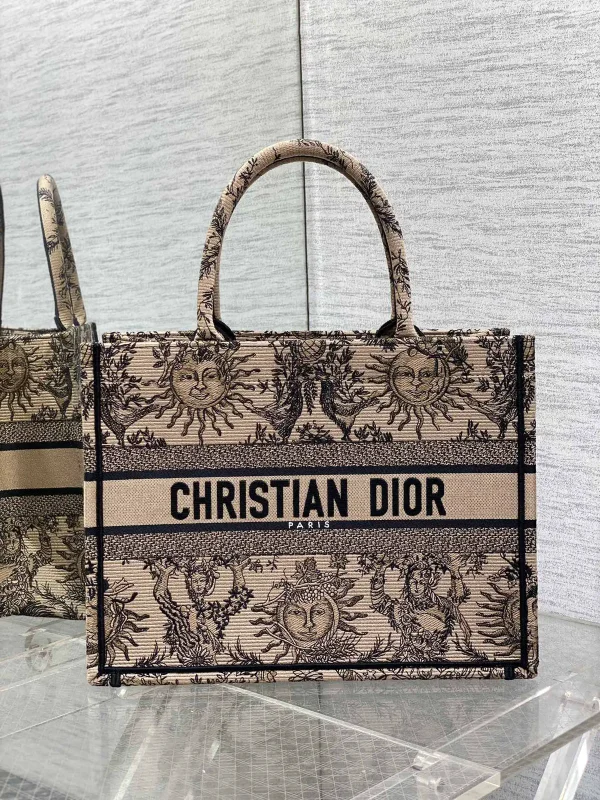 Dior Sun Embroidered Tote Bag image 1