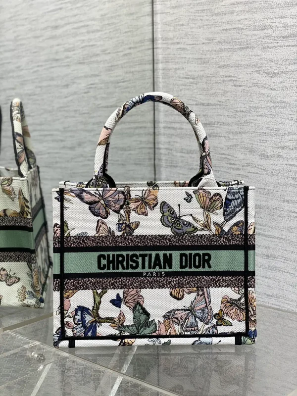Dior Butterfly Print Tote Bag image 1
