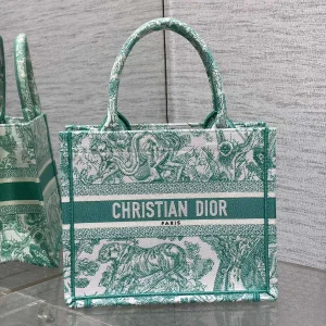 Dior Embroidered Tote Bag image 1
