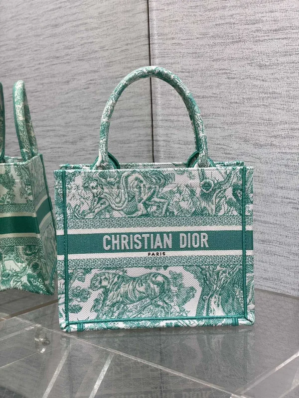 Dior Embroidered Tote Bag image 1
