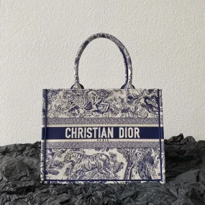 Dior Jungle Print Book Tote Bag image 1