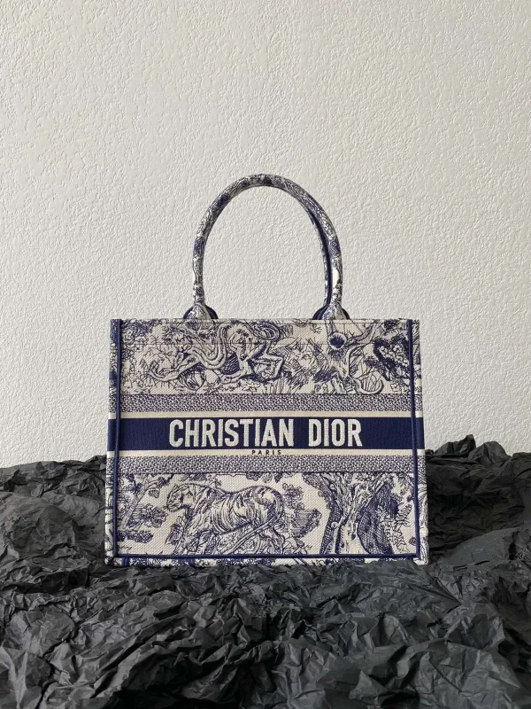 Dior Jungle Print Book Tote Bag image 1
