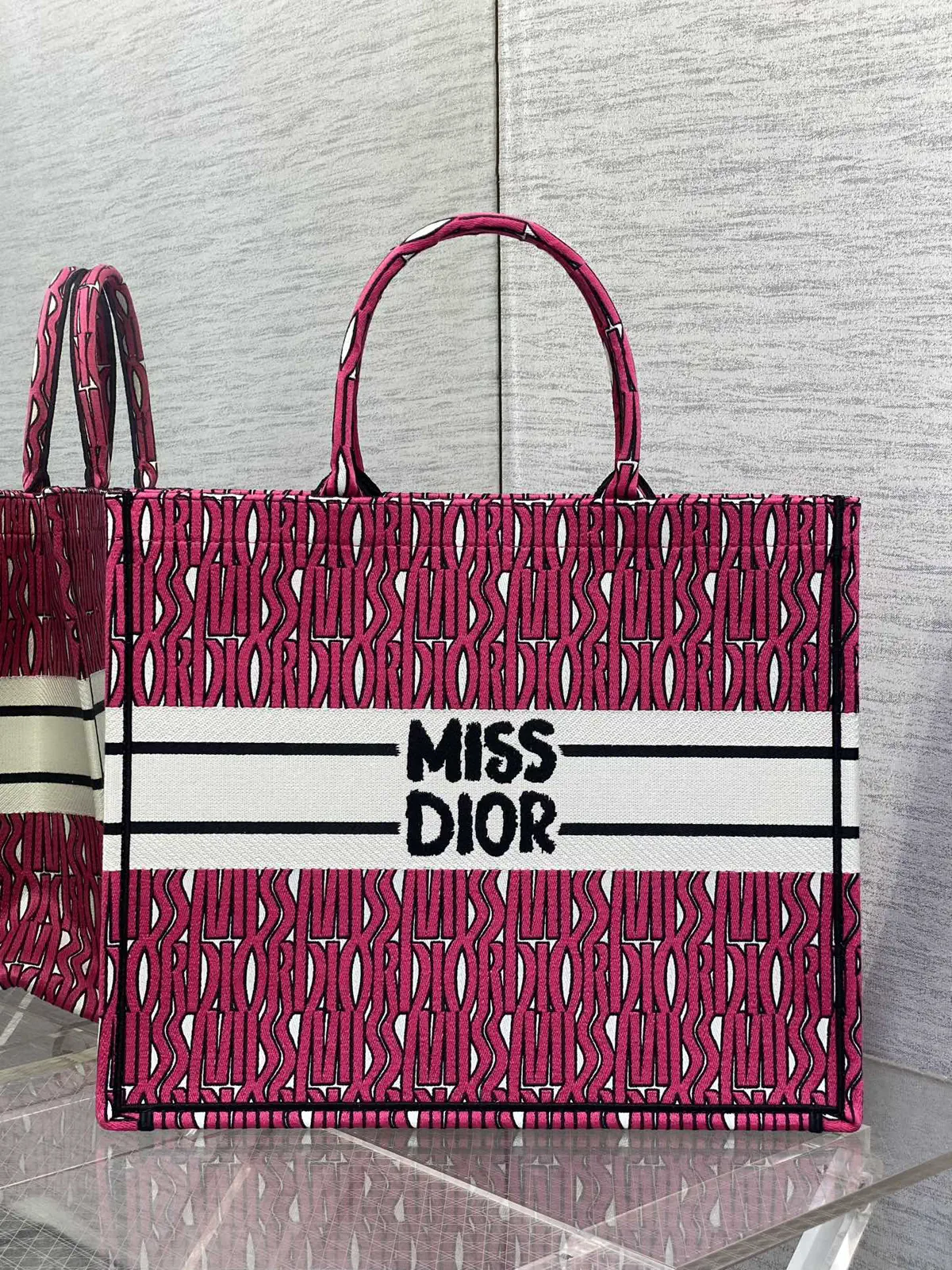 Dior Miss Dior Embroidered Tote Bag image 1