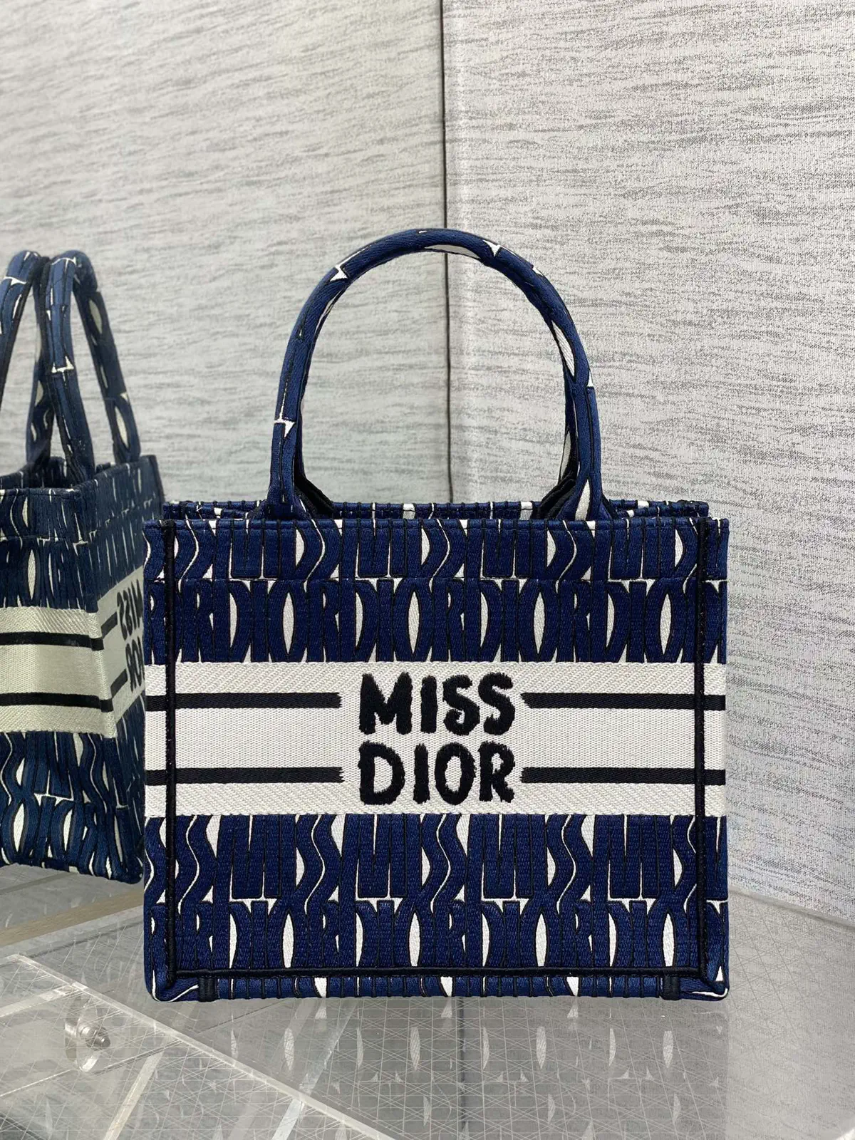 Dior Miss Dior Embroidered Tote Bag image 1