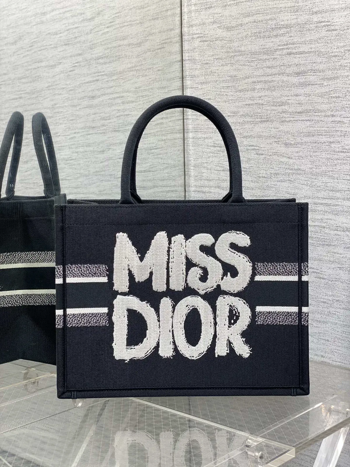 Dior Miss Dior Embroidered Tote Bag image 1