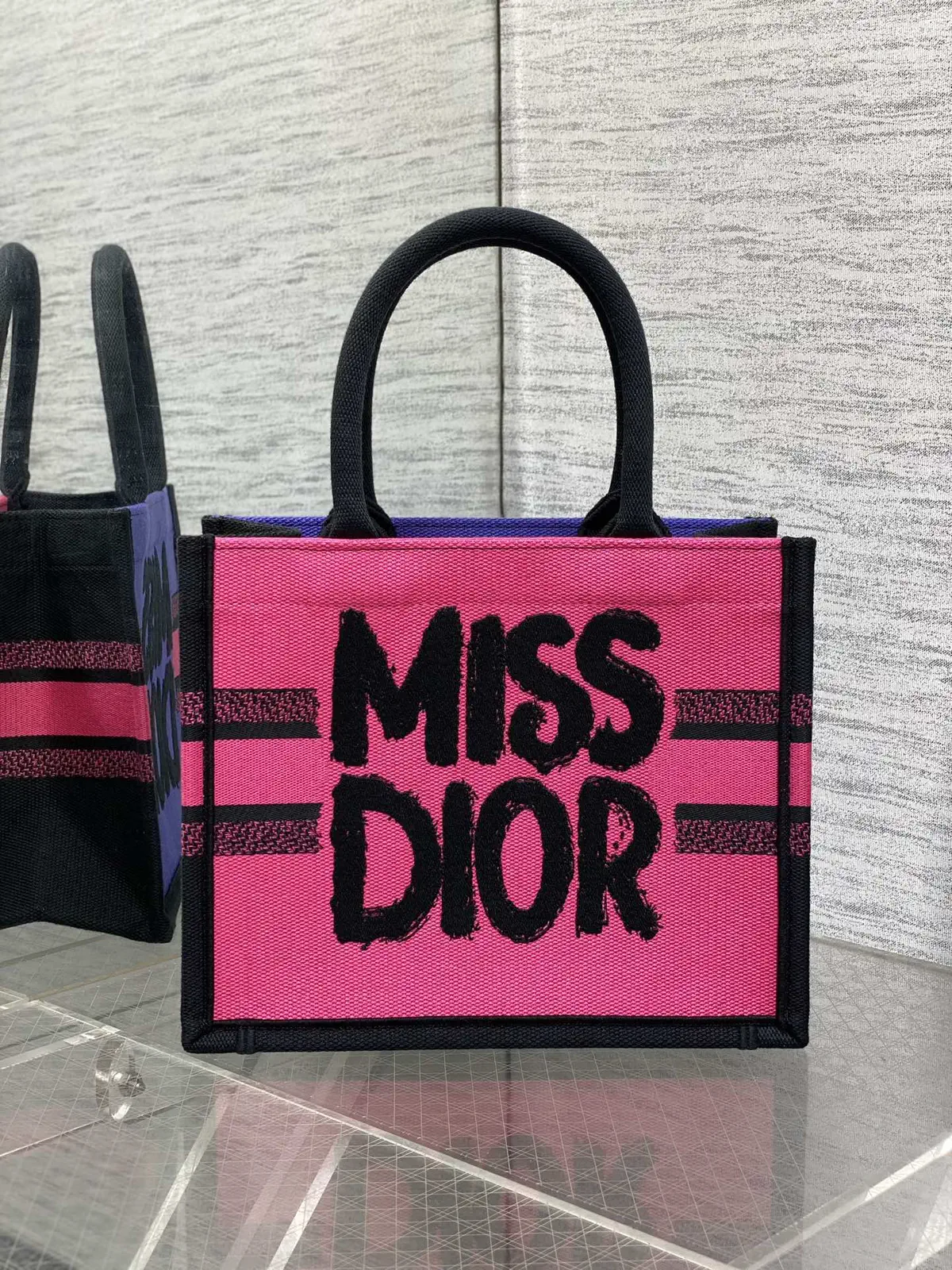 Dior Embroidered Tote Bag image 1