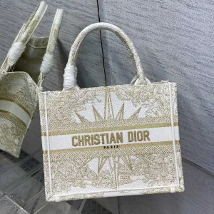 Dior Embroidered Tote Bag image 1