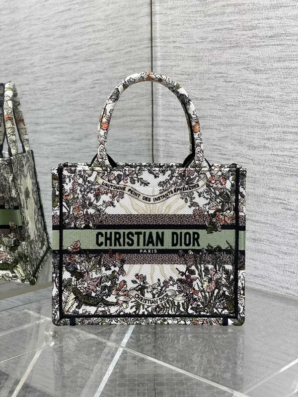 Dior Floral Print Tote Bag image 1