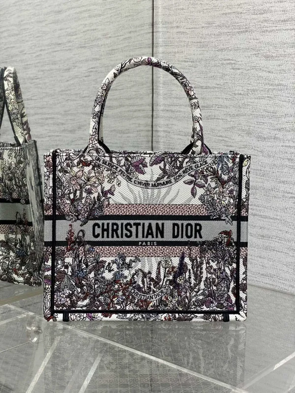 Dior Floral Print Tote Bag image 1