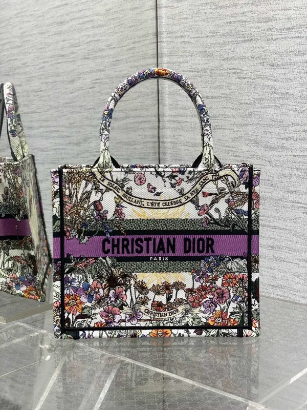 Dior Floral Print Tote Bag image 1