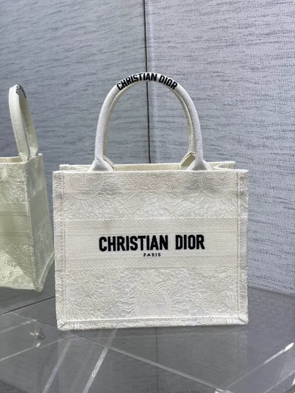 Dior Embroidered Tote Bag image 1