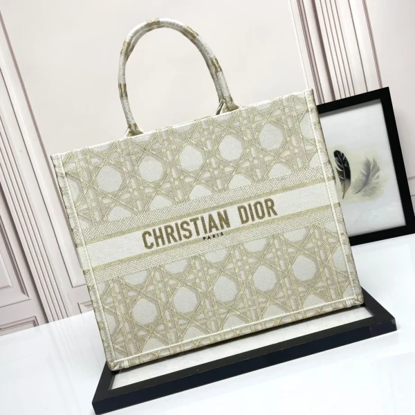 Dior Geometric Pattern Book Tote Bag image 1