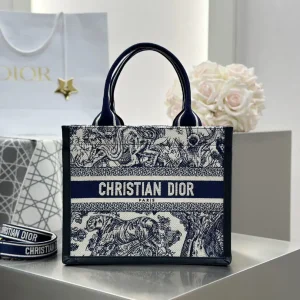 Dior Animal Print Book Tote Bag image 1