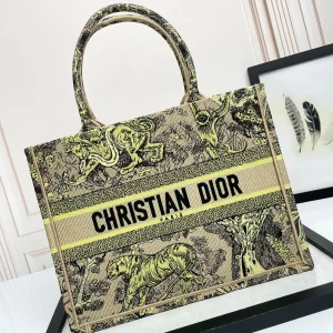 Dior Animal Print Book Tote Bag image 1