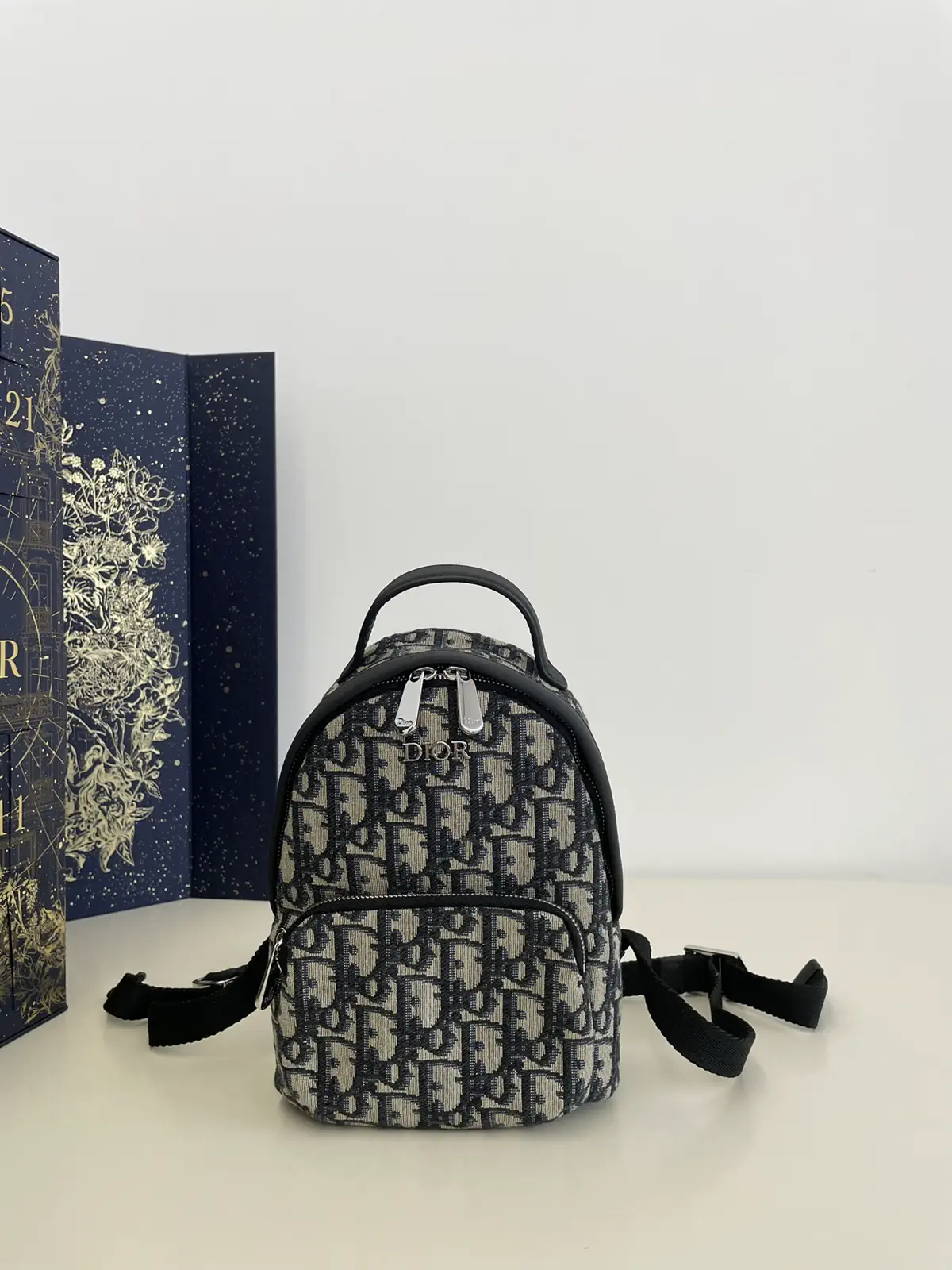 Dior Mini Oblique Monogram Backpack image 1