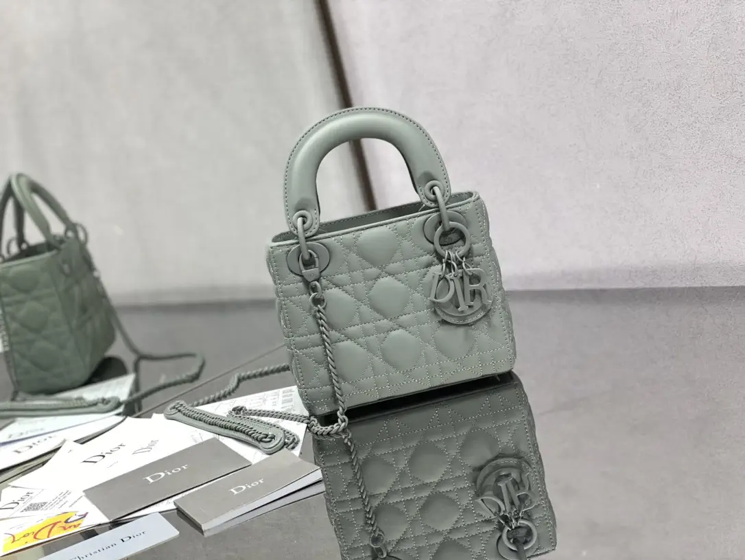 Dior Quilted Mini Top Handle Bag image 1