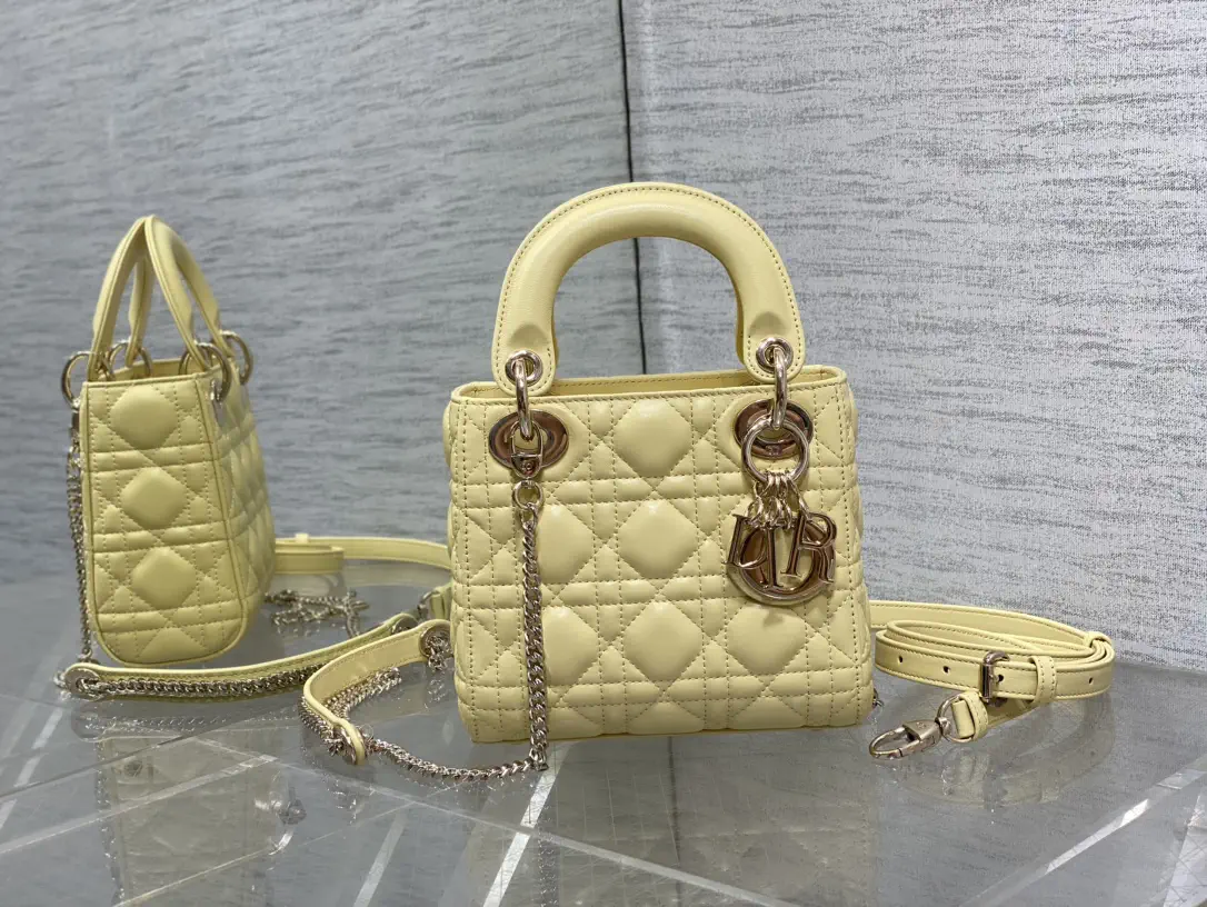 Dior Quilted Top Handle Bag image 1