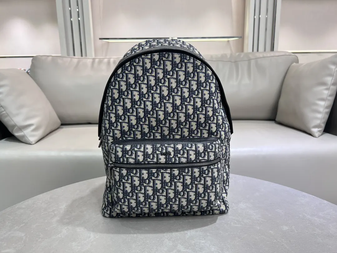 Dior Rider Oblique Print Backpack image 1