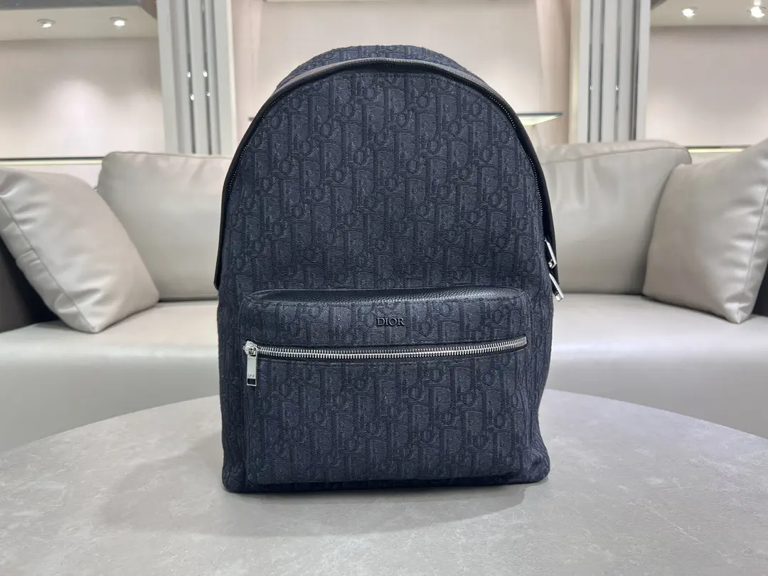 Dior Rider Oblique Print Backpack image 1