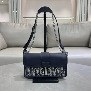 Dior 30 Montaigne East-West Chain Bag with Oblique Print image 1