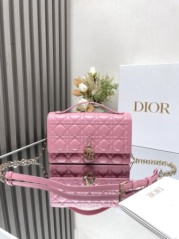 Dior Quilted Top Handle Bag image 1