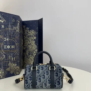 Dior Groove 16 Mini Denim Boston Bag image 1