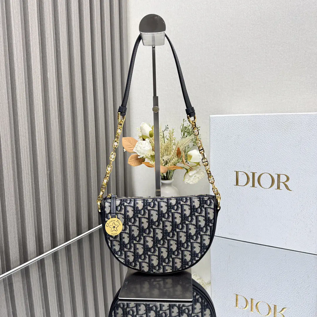 Dior Oblique Monogram Callisto Hobo Shoulder Bag image 1