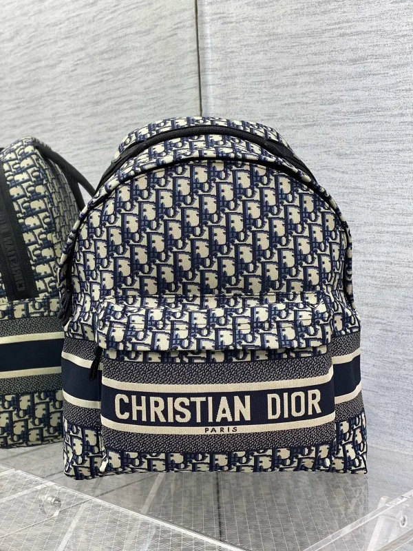Dior Monogram Canvas Backpack image 1